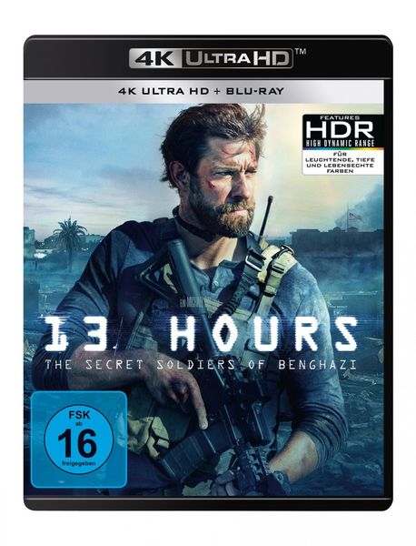 Produktbild: 13 Hours: The Secret Soldiers of Benghazi (4K Ultra HD) (+ Blu-ray 2D)