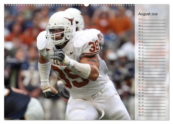 Produktbild: American Football - Touchdown (Wandkalender 2026 DIN A2 quer), CALVENDO Monatskalender