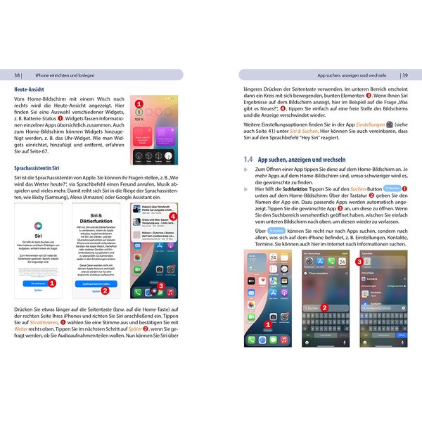 Produktbild: Apple iPhone mit iOS 18 - Das Buch f&uuml;r Einsteiger ohne Vorkenntnisse