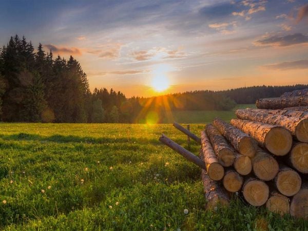 Produktbild: CALVENDO Puzzle Sonnenuntergang bei Annaberg | 1000 Teile Lege-Gr&ouml;&szlig;e 64x48cm Foto-Puzzle f&uuml;r gl&uuml;ckliche Stunden