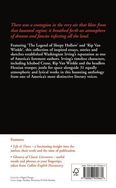 Produktbild: The Legend of Sleepy Hollow and Other Stories