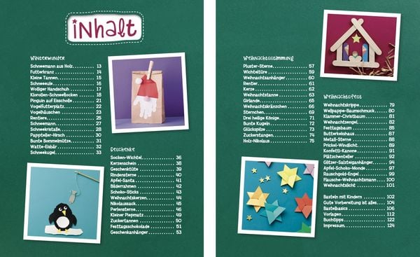 Produktbild: Das große Bastelbuch für die Allerkleinsten Weihnachten