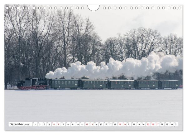 Produktbild: Mansfelder Bergwerksbahn (Wandkalender 2026 DIN A4 quer), CALVENDO Monatskalender