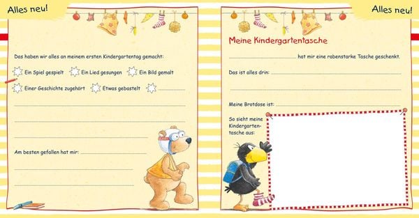 Produktbild: Der kleine Rabe Socke: Mein erstes Jahr im Kindergarten
