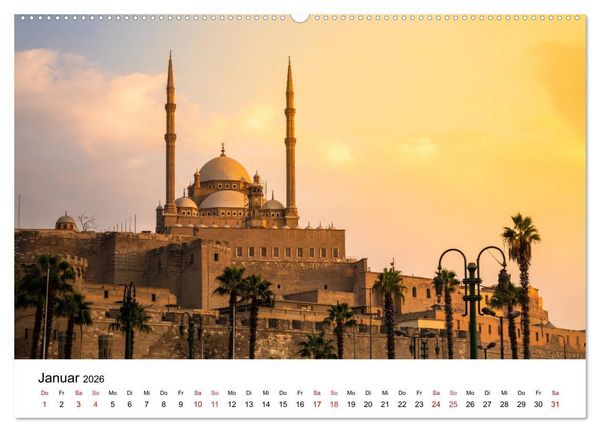Produktbild: Kairo ganz nah (Wandkalender 2026 DIN A2 quer), CALVENDO Monatskalender