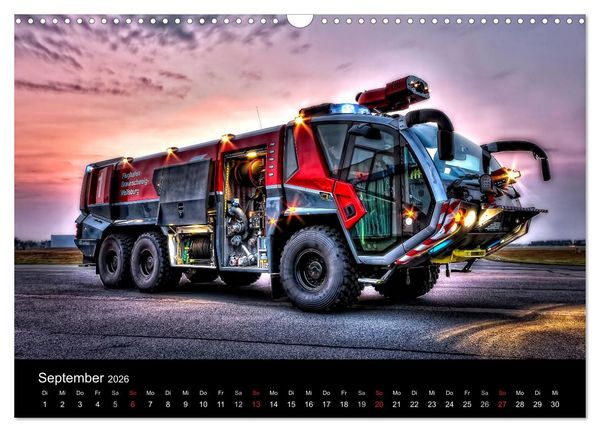 Produktbild: Feuerwehr Braunschweig (Wandkalender 2026 DIN A3 quer), CALVENDO Monatskalender