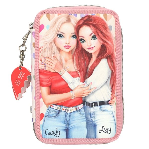 Produktbild: DEPESCHE TOPModel Federtasche 2fach Heart To Heart