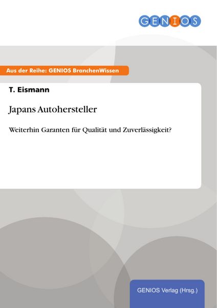 Produktbild: Japans Autohersteller