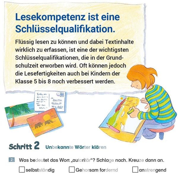 Produktbild: Das &Uuml;bungsheft Lesen 6
