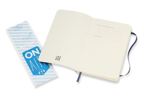 Produktbild: MOLESKINE NOTIZBUCH P/A6, LINIERT, SOFT COVER, SAPHIR