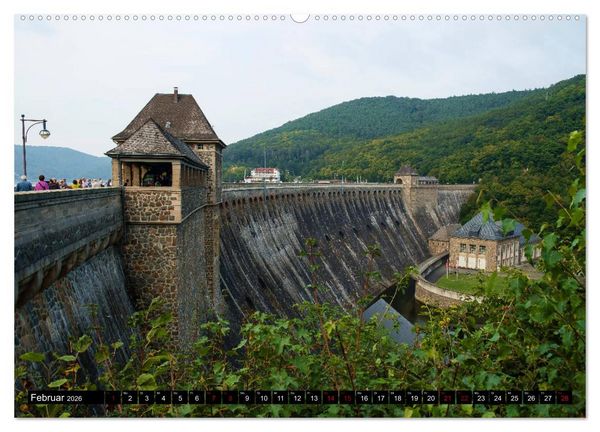Produktbild: Rund um den Edersee (hochwertiger Premium Wandkalender 2026 DIN A2 quer), Kunstdruck in Hochglanz