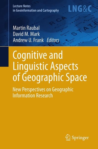 Produktbild: Cognitive and Linguistic Aspects of Geographic Space