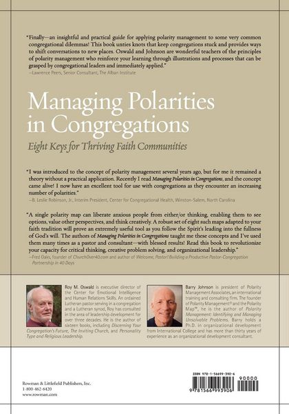 Produktbild: Managing Polarities in Congregations