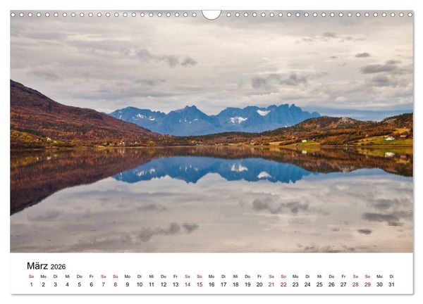 Produktbild: Skandinavien - Hoch im Norden (Wandkalender 2026 DIN A3 quer), CALVENDO Monatskalender