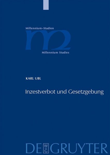 Produktbild: Inzestverbot und Gesetzgebung