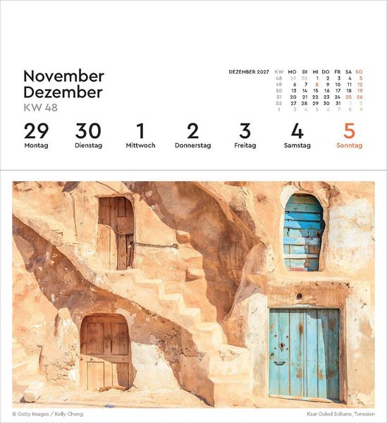 Produktbild: T&uuml;ren - KUNTH Postkartenkalender 2027