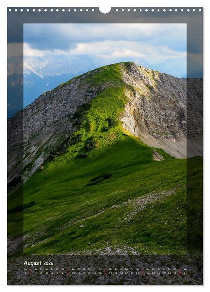 Produktbild: Bergwelten Wandkalender (Wandkalender 2026 DIN A3 hoch), CALVENDO Monatskalender