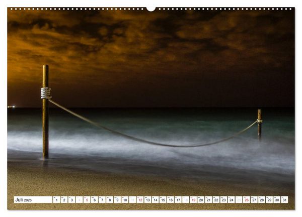 Produktbild: Miami Platja - Unvergessliche Meerblicke (hochwertiger Premium Wandkalender 2026 DIN A2 quer), Kunstdruck in Hochglanz