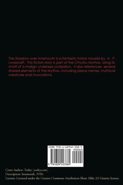 Produktbild: The Shadow Over Innsmouth