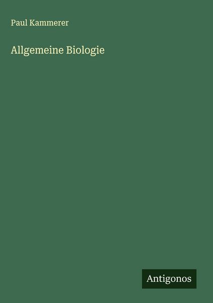Produktbild: Allgemeine Biologie
