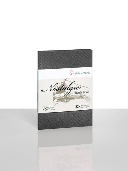 Produktbild: Hahnem&uuml;hle Papier Nostalgie Skizzenbuch, DIN A 4 Hochformat, 190 g/m&sup2;