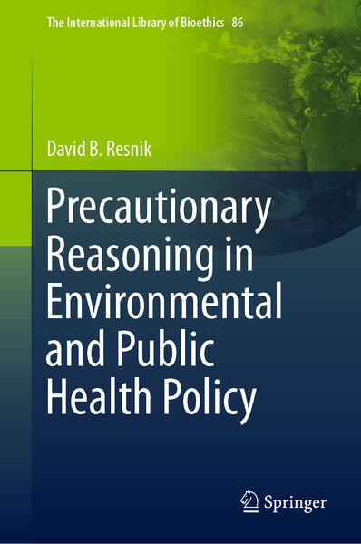 Produktbild: Precautionary Reasoning in Environmental and Public Health Policy