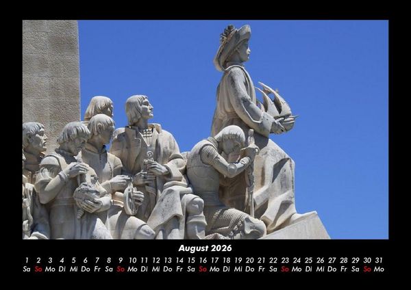 Produktbild: Lissabon 2026 Fotokalender DIN A3