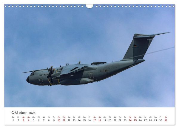 Produktbild: A400M LTG 62 (Wandkalender 2026 DIN A3 quer), CALVENDO Monatskalender