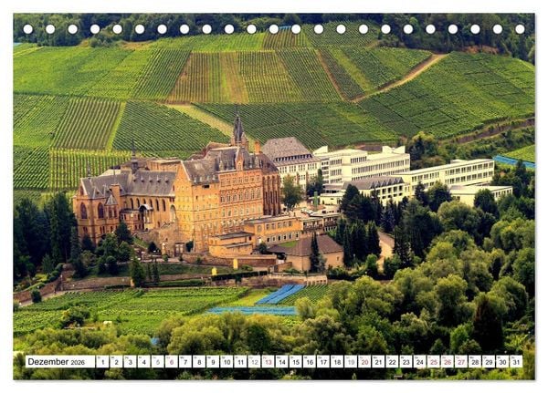 Produktbild: Sehenswertes Ahrtal - Von Altenahr bis Bad Neuenahr (Tischkalender 2026 DIN A5 quer), CALVENDO Monatskalender