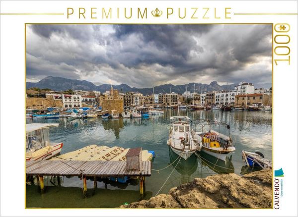 Produktbild: CALVENDO Puzzle Die kleine quirlige und attraktive Hafenstadt Kyrenia | 1000 Teile Lege-Gr&ouml;&szlig;e 64x48cm Foto-Puzzle f&uuml;r gl&uuml;ckliche Stunden