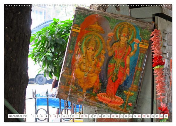 Produktbild: Kalkutta Altstadt Kolkata Oldtown (hochwertiger Premium Wandkalender 2026 DIN A2 quer), Kunstdruck in Hochglanz