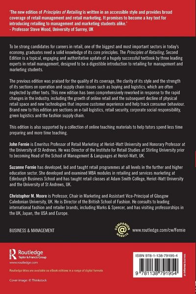 Produktbild: Principles of Retailing