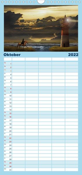 Produktbild: Familienplaner Mystische und romantische M&auml;rchenwelt Mausopardia (Wandkalender 2022 , 21 cm x 45 cm, hoch)