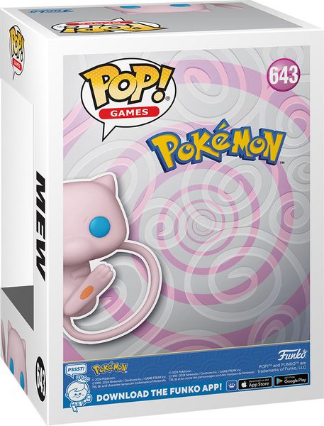 Produktbild: FUNKO POP Games: Pokemon - Mew