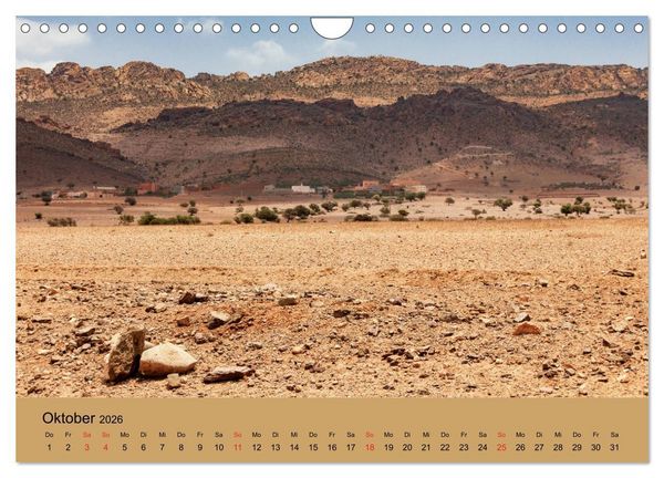 Produktbild: Abenteuer Marokko - eine Reise durch die Region Sous-Massa (Wandkalender 2026 DIN A4 quer), CALVENDO Monatskalender