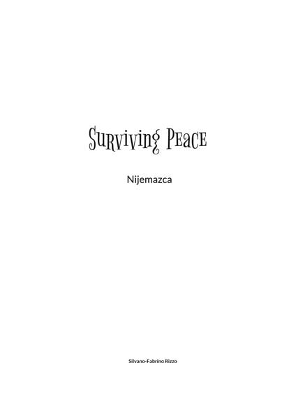 Produktbild: Surviving Peace