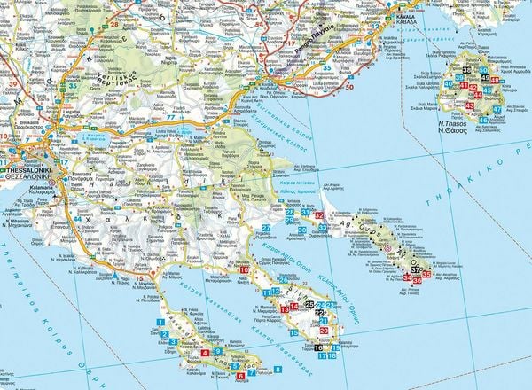 Produktbild: ROTHER Wanderf&uuml;hrer Chalkidiki - Thassos