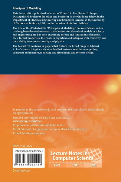 Produktbild: Principles of Modeling