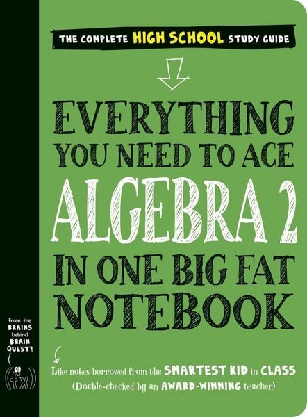Produktbild: Everything You Need to Ace Algebra 2 in One Big Fat Notebook