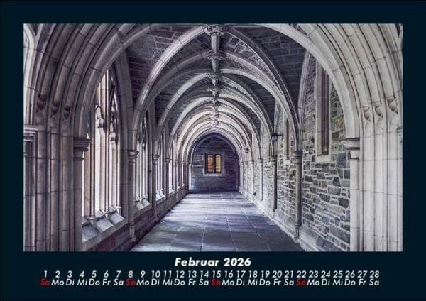 Produktbild: Religi&ouml;se Architektur 2026 Fotokalender DIN A5