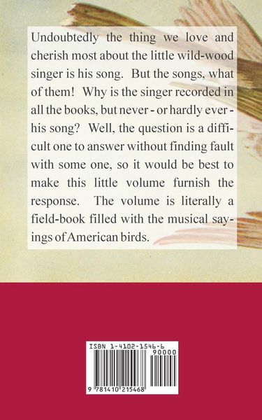 Produktbild: Field Book of Wild Birds and Their Music