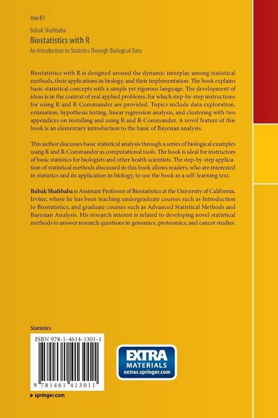Produktbild: Biostatistics with R