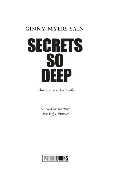 SECRETS SO DEEP  Ginny Myers Sain