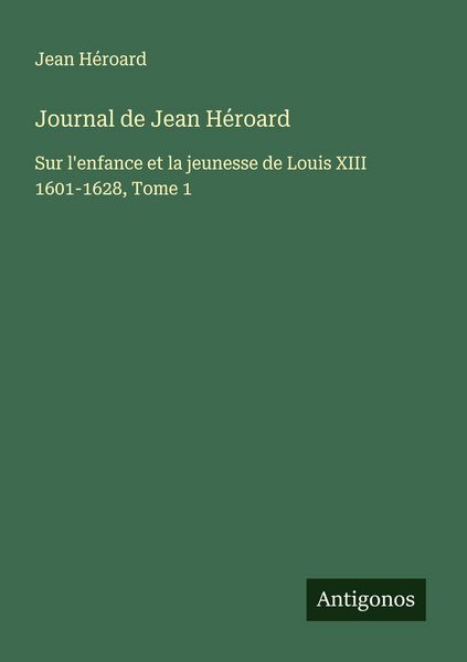 Produktbild: Journal de Jean H&eacute;roard