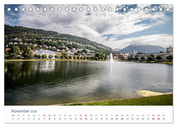 Produktbild: Nordkapp - Norwegens K&uuml;stenlandschaft (Tischkalender 2026 DIN A5 quer), CALVENDO Monatskalender