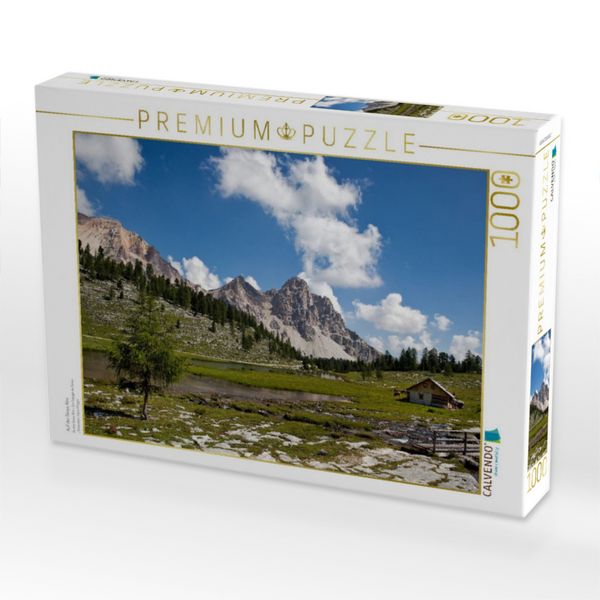 Produktbild: CALVENDO Puzzle Auf der Fanes Alm | 1000 Teile Lege-Gr&ouml;&szlig;e 64x48cm Foto-Puzzle f&uuml;r gl&uuml;ckliche Stunden