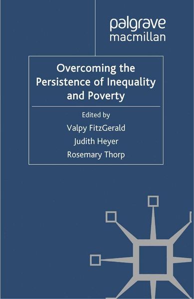 Produktbild: Overcoming the Persistence of Inequality and Poverty