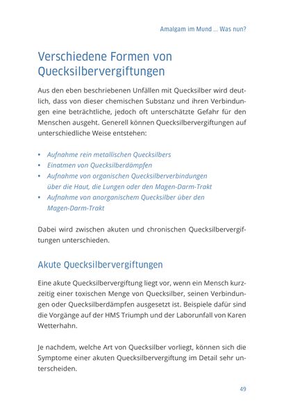 Produktbild: Amalgam im Mund... Was nun?