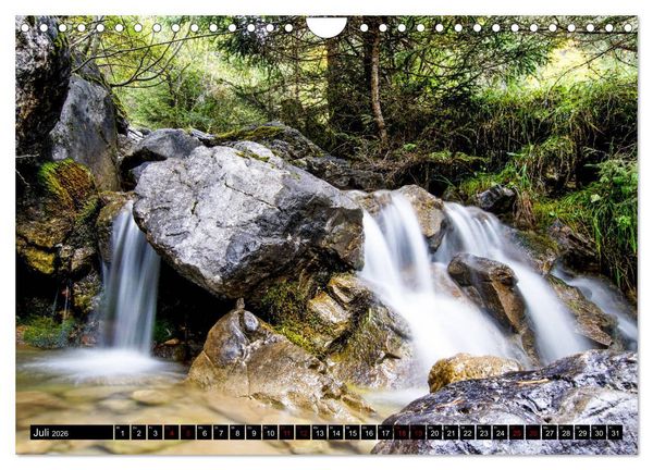 Produktbild: Wundersch&ouml;nes Lechtal (Wandkalender 2026 DIN A4 quer), CALVENDO Monatskalender