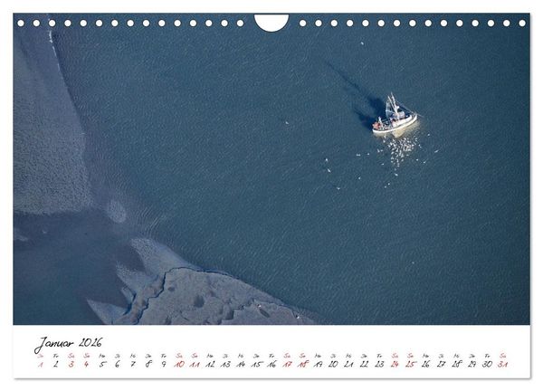 Produktbild: Naturpark Wattenmeer und Helgoland (Wandkalender 2026 DIN A4 quer), CALVENDO Monatskalender